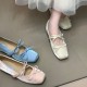 Bow Ballet Flats with Inner Height, 2025 Summer Fairy Mary Jane Shoes