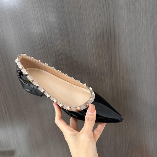 Women's new retro, versatile ballet high heels, block heels, cross-strap, hollow, casual closed-toe sandals.