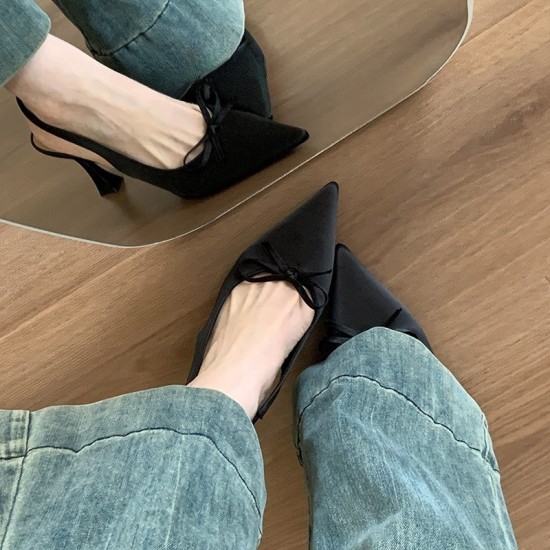 Thick-soled soft-soled sandals for women, block-heeled flip-flops for summer, open-toed color-blocked fairy slippers