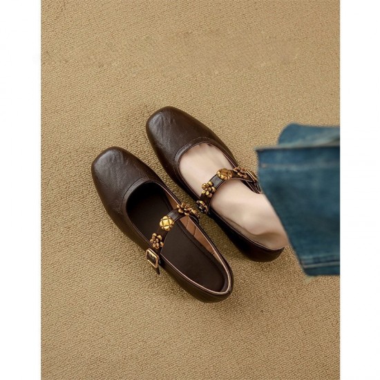 French bow square-toe wedge sandals, 2025 summer new style, fairy-style, dress-matching, single-strap high heels for outdoor wear.